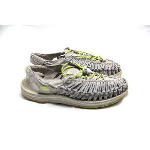Keen UNEEK Sandals Womens Size 9 Gray Woven Paracords Shoes Bungee 1014640